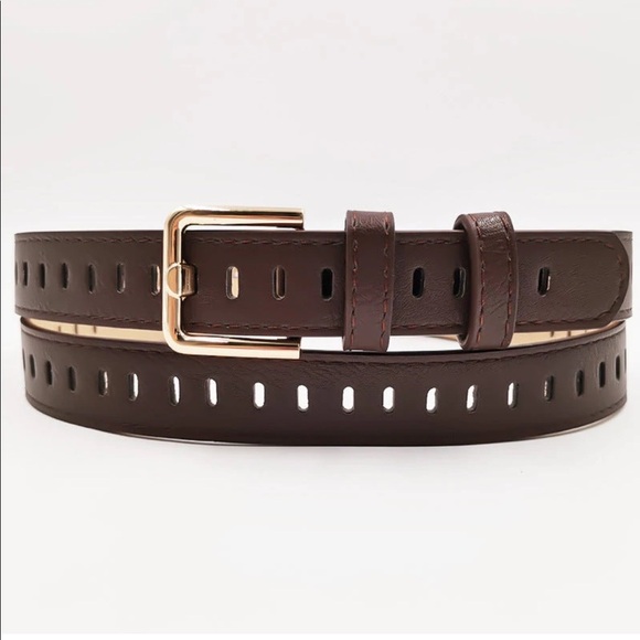 Leather Belt Accessories Set 3 Colors - Picture 2 of 6